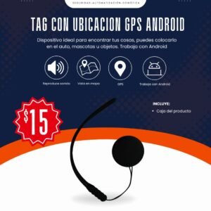 TAG RASTREADOR ANDROID BLANCO