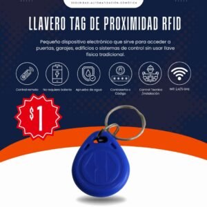 TAG TIPO LLAVERO
